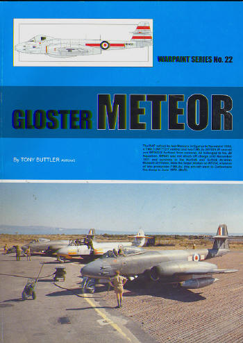 Gloster Meteor all Versions F1 to NF14  WS-22