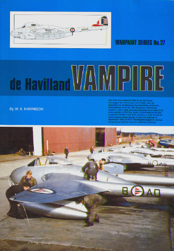 De Havilland Vampire (REISSUE!)  WS-27