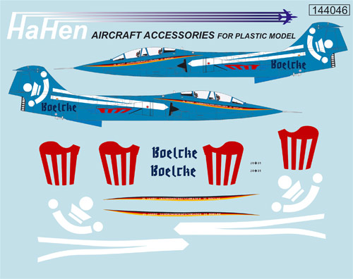 TF104G Starfighter (Luftwaffe "25 Jahre JaboG31 "Boelke")  HH144044