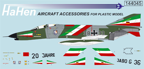 MDD F4F Phantom (Luftwaffe "20 Jahre JaboG 36)  HH144045