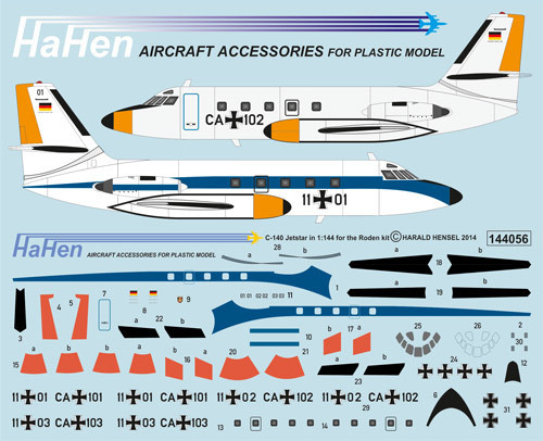 Lockheed C140A Jetstar (Luftwaffe) hh144056