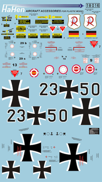 Lockheed F104G Starfighter (Luftwaffe JG71 "Richthofen") hh18016