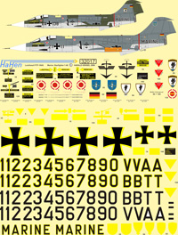 Lockheed TF104G/F104G Starfighter (Marine MFG1, MFG2) hh32017