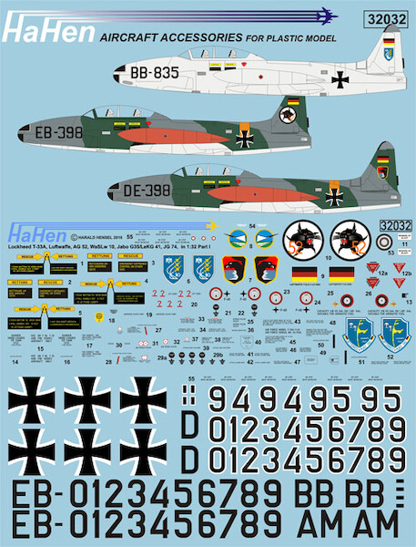 Lockheed T33 Luftwaffe Part 1  hh32032