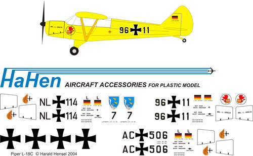 Piper PA18 Super Cub (Luftwaffe) HH48020