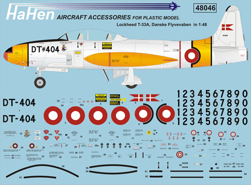 Lockheed T33 (Dänishe Luftwaffe) hh48046