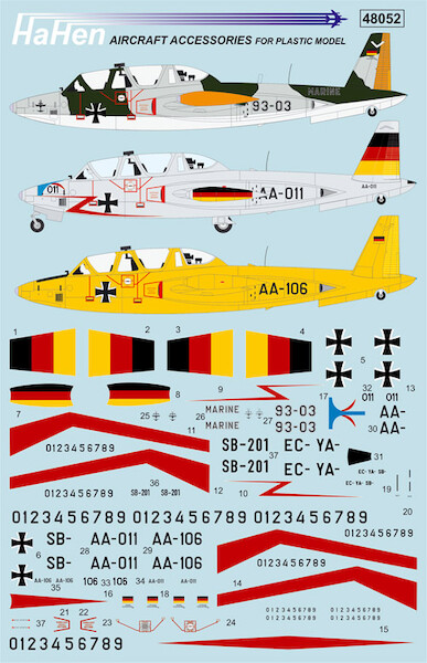 Fouga CM170R Magister (Luftwaffe, Marine, Kunstflugteam FFS "A") hh48052