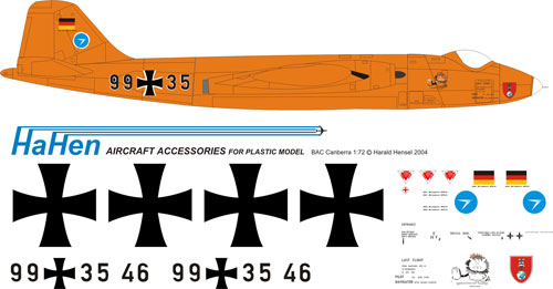 BAC Canberra B2 (Bundeswehr - Manching) Hh72019