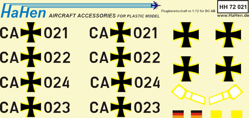 DC6B (Luftwaffe - Flugbereitschaft)  Hh72021