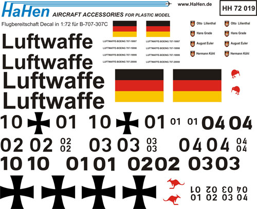 Boeing 707-307C (Luftwaffe - Flugbereitschaft)  Hh72022