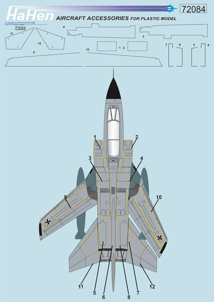 Walkways in Schwarz fur Tornado  hh72084