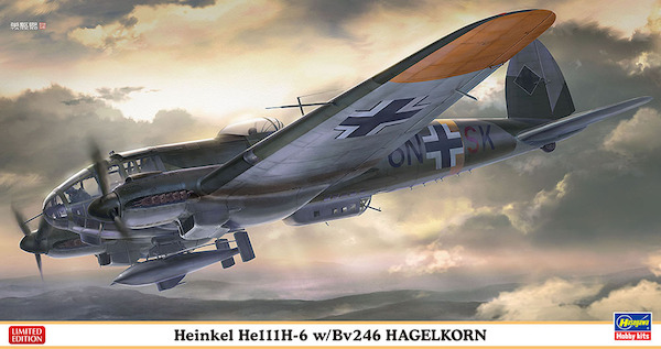 Heinkel He111H-6 with BV246 Hagelkorn  02227
