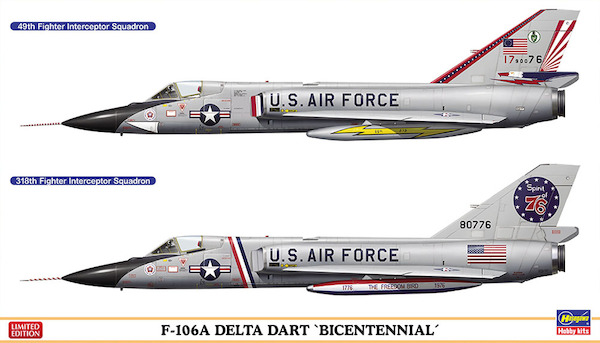 F106A Delta Dart 'Bicentennial (Incl. 2 kits) 02402