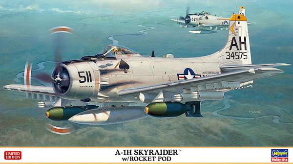 A1H Skyraider with Rocket Pod 02466