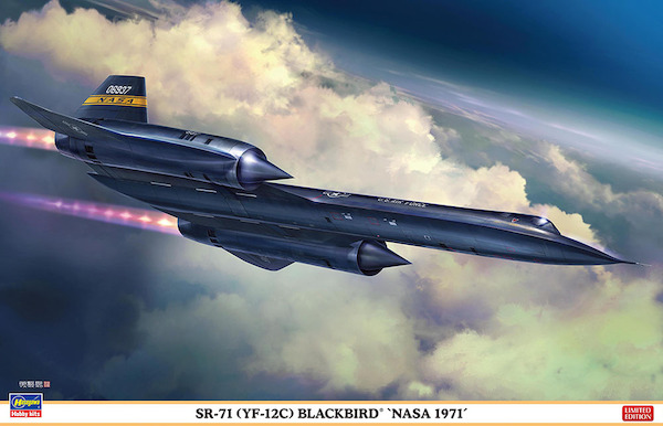 SR71 (YF12C) Blackbird "NASA 1971" 02486