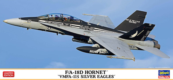 F/A18D Hornet "VFMA-115 Silver Eagles"  02497