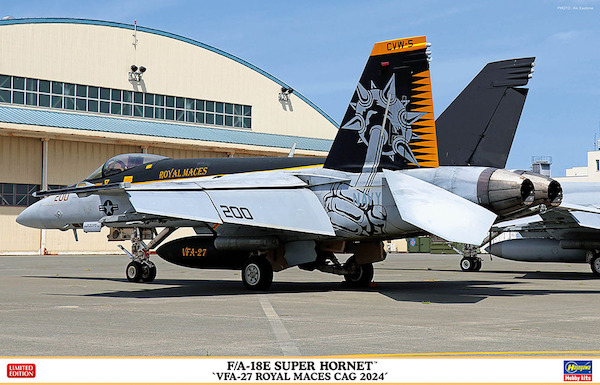 F/A18E Super Hornet "VFA-27 Royal Maces CAG 2024"  07537