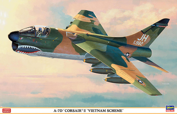 Vought A7D Corsair II "Vietnam Scheme"  07539