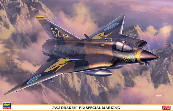 Saab J35J Draken "F10 Special marking" 07547