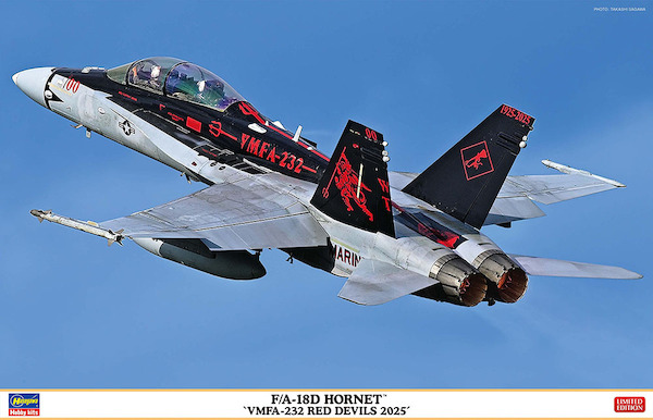 F/A18D Hornet "VMFA-232 "Red Devils" 2025 07562