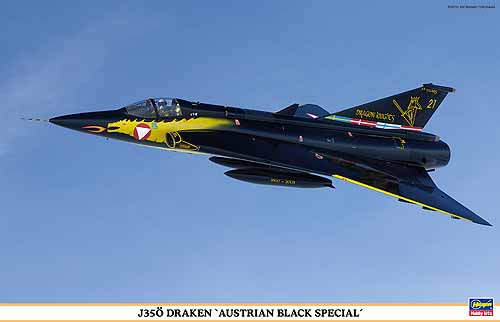 Saab J35ö Draken "Austrian Black Special" 07565