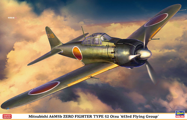 Mitsubishi A6M5b Zero Type 52 Otsu "653rd Flying Group" 08259