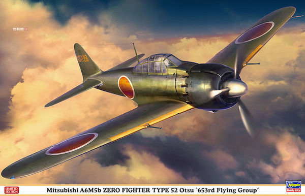 Mitsubishi A6M5b Zero Type 52 Otsu "653rd Flying Group"  08259