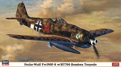 Focke Wulf FW190F-8 with BT700 Bombentorpedo  09950