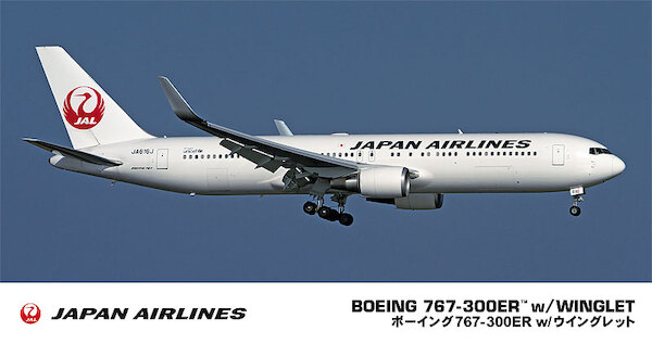 Boeing 767-300ER with winglets (Japan Airlines)  10812