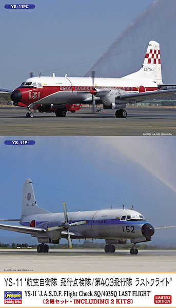YS11 'JASDF Flight Check SQ /403sq last flight" (2 kits included) 10843