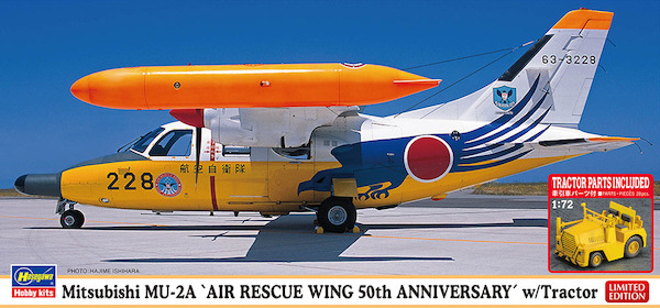 Mitsubishi Mu2A "Air Rescue Wing 50th Anniversary"  With Tractor  2402480