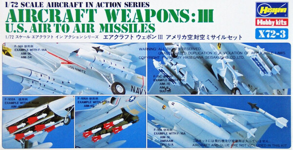 Aircraft Weapons 3: US Air-to-Air missiles  X723