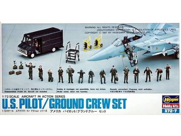 US Pilot / Ground Crew Set X727