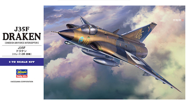 SAAB J35F Draken E48