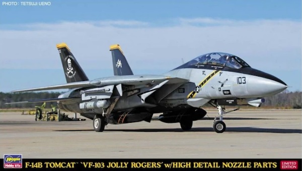 F14B Tomcat "VF103 Jolly Rogers" with High Detail Nozzle parts SP673