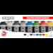 Scale Modelling Basic Colours Paint Set (8 colours) HTK-AS100