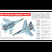 Early Sukhoi Su27S/P/UB Flanker B/C Paint set (6 colours) HTK-AS104