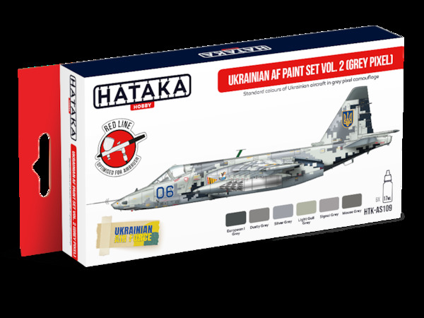 Ukrainian Paint Set Vol.2 (6 colours) HTK-AS109