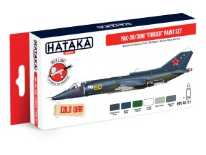 Yakovlev Yak38/38M 'Forger" paint set Vo.2 (6 colours) HTK-AS111