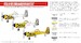 PZL M18 Dromader Paint Set (8 paints)  HTK-AS122