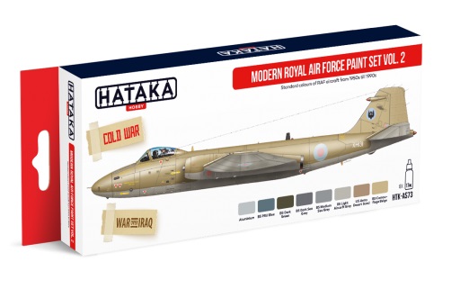 Modern Royal Air Force Paint Set Vol 2 (8 colours) HTK-AS73
