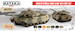 Modern British Army and RAF AFV Paint Set (8 colours) HTK-AS77