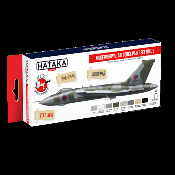 Modern Royal Air Force Paint set Vol 5 (8 colours)  HTK-AS97