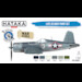 Late US Navy paint set (6 colours) Optimised for Brushpainting HTK-BS05-2