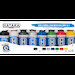 Scale Modelling Basic colours paint set (8 colours) Optimised for Brushpainting HTK-BS100