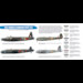 RAF Bomber Command paint set (8 colours) Optimised for Brushpainting  HTK-BS102