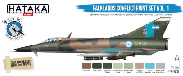 Falklands Conflict Paint Set Vol. 1 (8 colours)  HTK-BS27