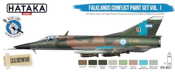 Falklands Conflict Paint Set Vol. 1 (8 colours) HTK-BS27