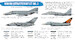 Modern Luftwaffe paint set vol. 3 (6 colours) Optimised for Brush Paint  HTK-BS61