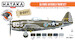 US Army Air Force paint set (6 Colours) HTK-CS04.2